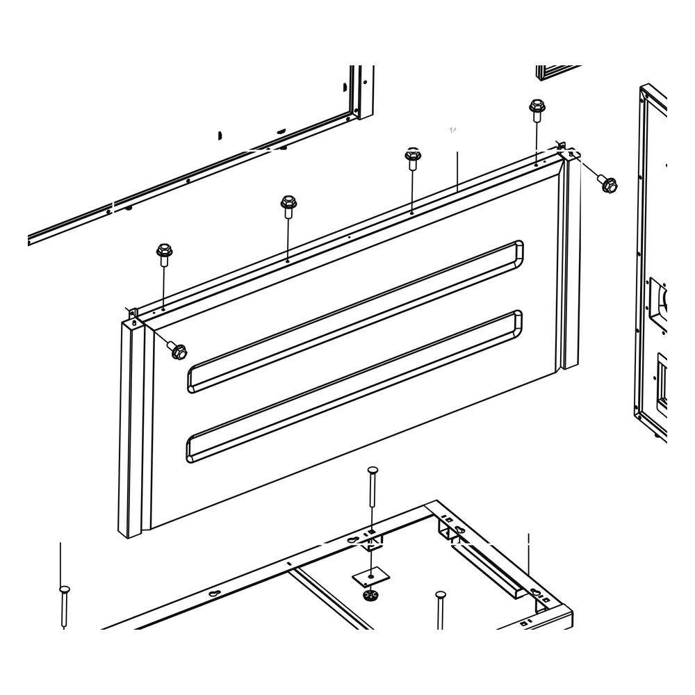 Kress Part # 60075104 : Front Panel