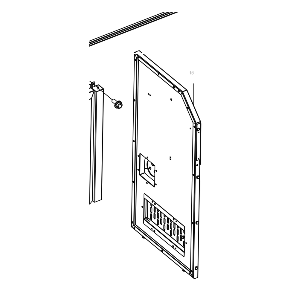 Kress Part # 60075105 : Right Side Plate