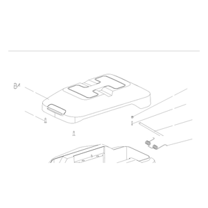 Kress Part # 60075551 : Battery Pack Compartment Top Cover