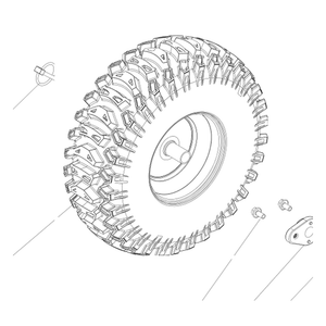 Kress Part # 60075580 : Right Tire