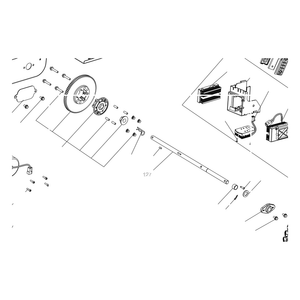 Kress Part # 60075590 : Axle