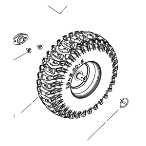 Kress Part # 60075594 : Left Tire