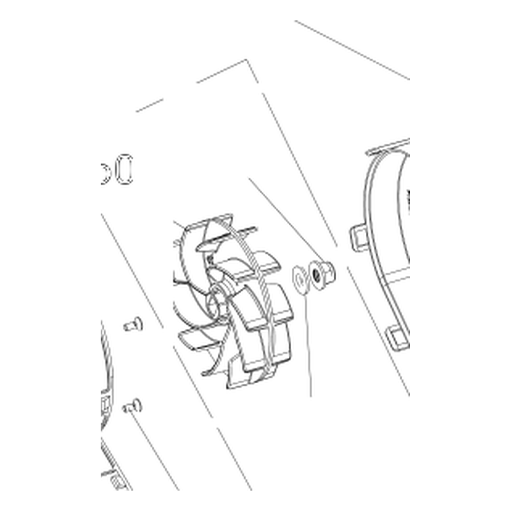Kress Part # 60075613 : Upper Motor Fan