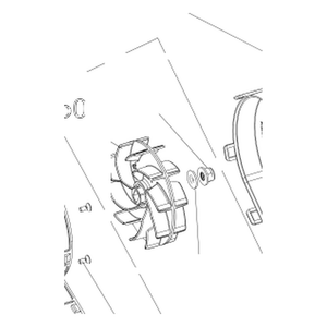 Kress Part # 60075613 : Upper Motor Fan