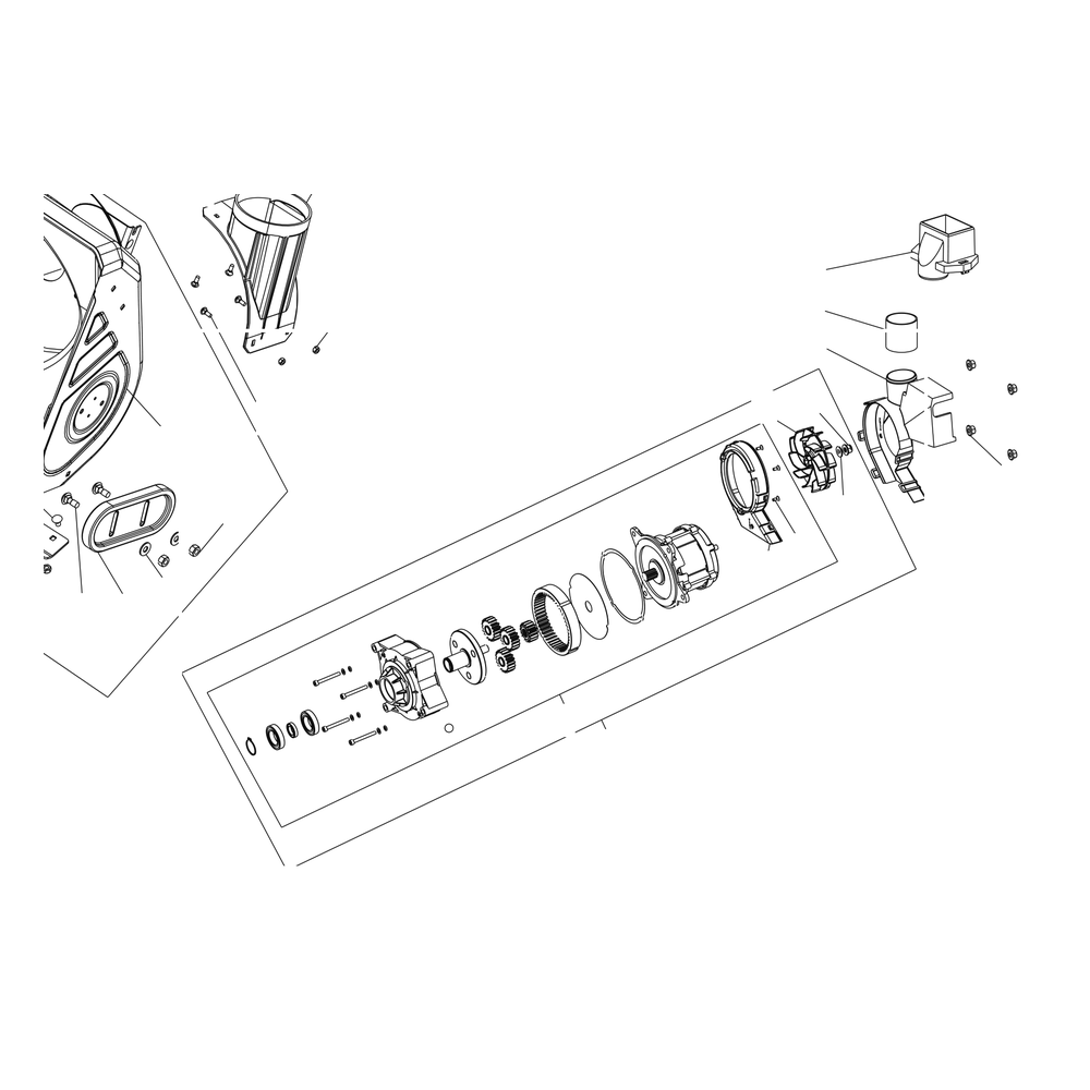 Kress Part # 60075671 : Driving Gear Set
