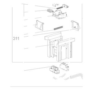 Kress Part # 60075673 : Socket Fixing Frame Set