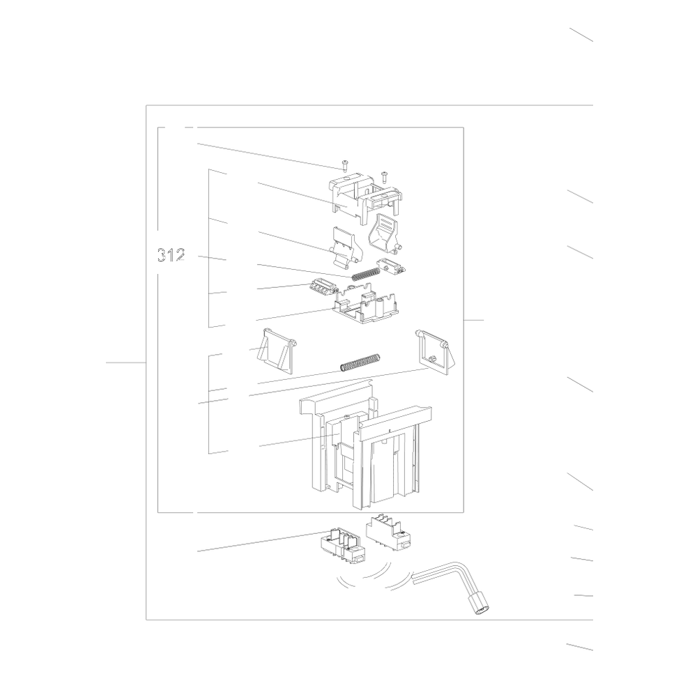 Kress Part # 60075674 : Battery Pack Self-locking Set