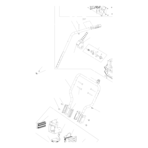 Kress Part # 60075676 : Right Handrail Tube Set