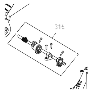 Kress Part # 60075677 : Right CAM lever Set