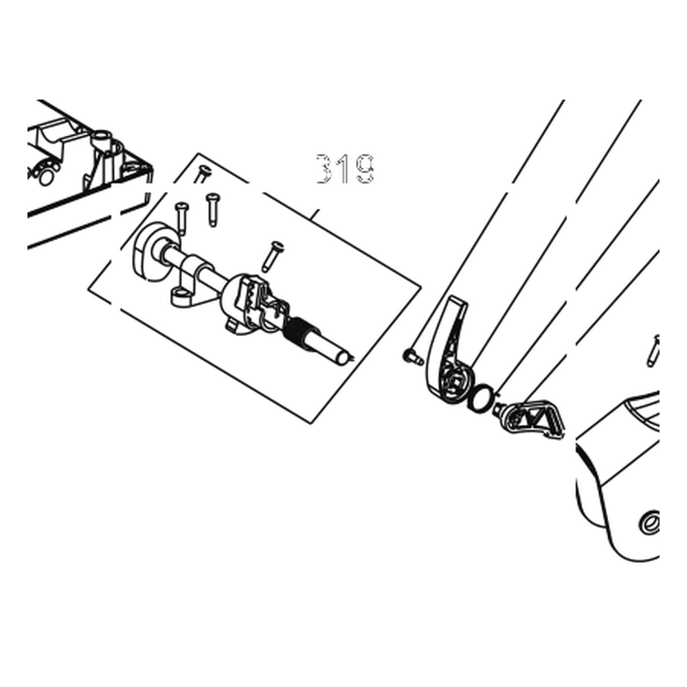 Kress Part # 60075681 : Left CAM lever Set