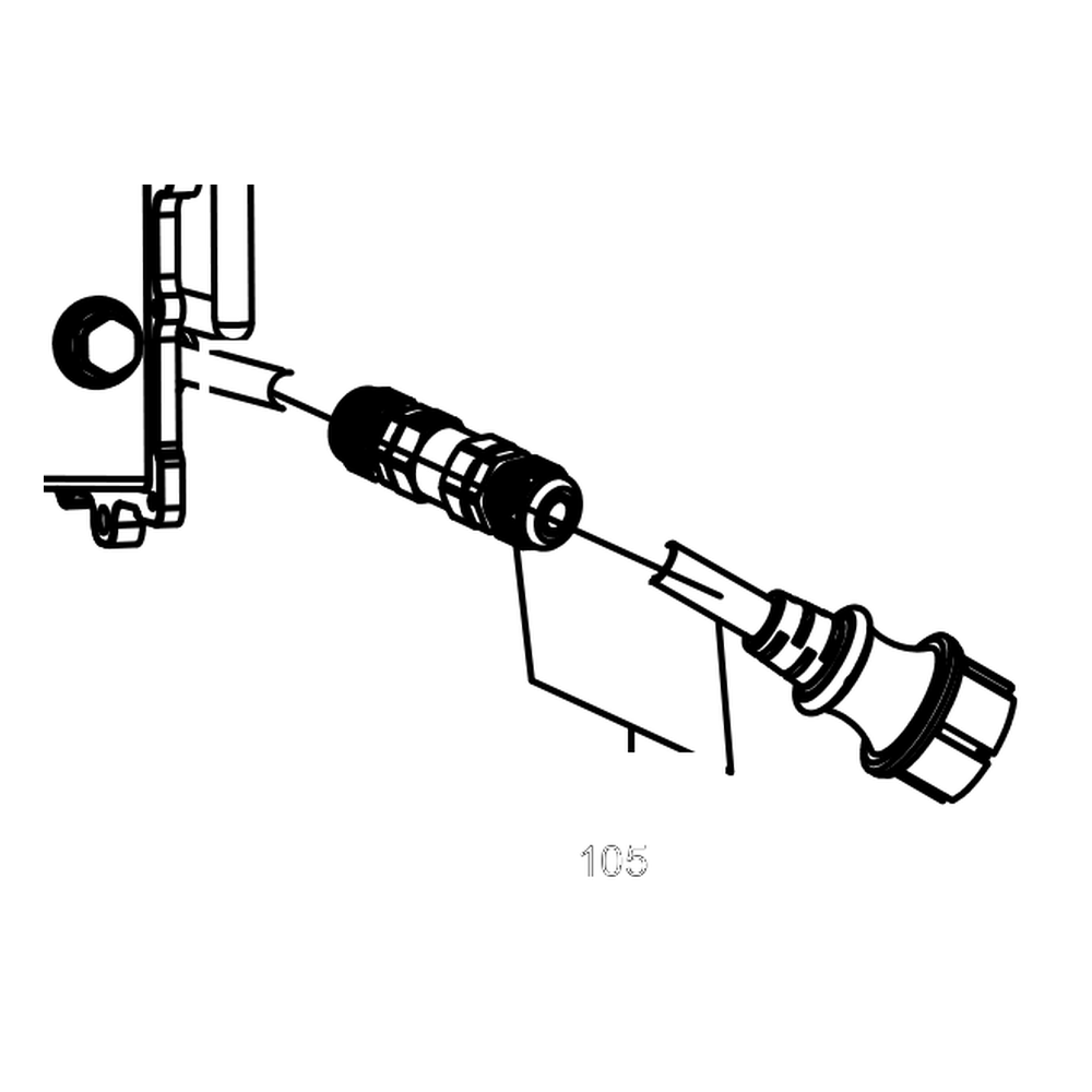 Kress Part # 60076093 : AC Power Cord(Amercian Plug)