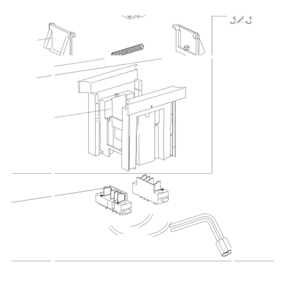 Kress Part # 60076400 : Socket Fixing Frame+Self-locking Set