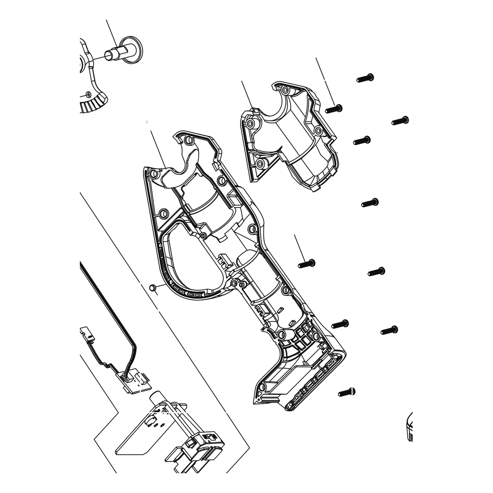 Kress Part # 60077106 : Left/right housing