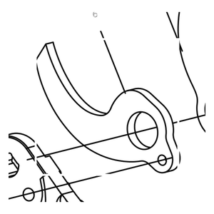 Kress Part # 60077110 : Stationary blade