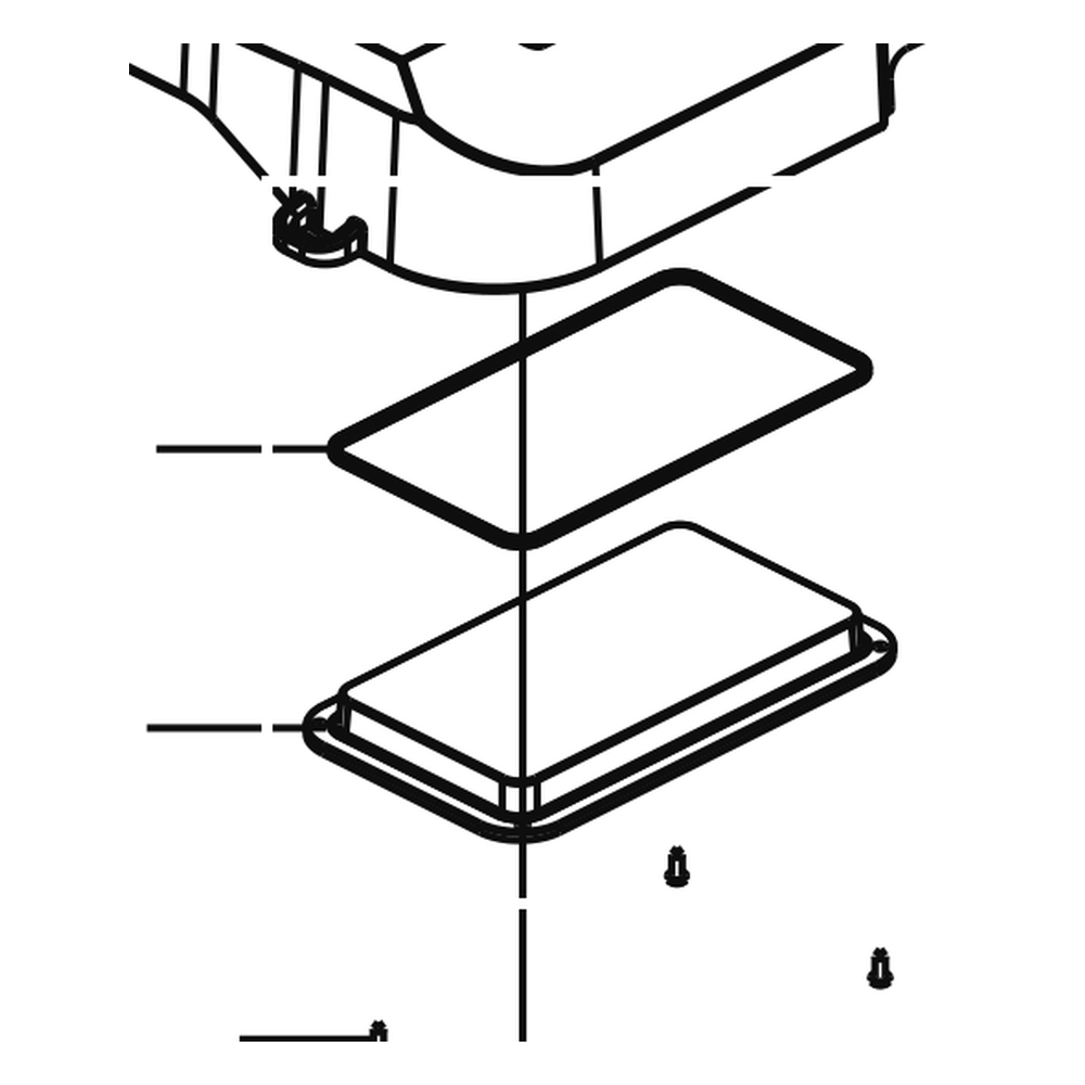 Kress Part # 60080544 : Case cover window assembly