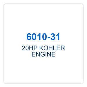 Walker Part # 6010-31 : 20HP KOHLER ENGINE