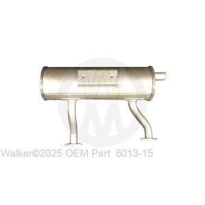 Walker Part # 6013-15 : (NR) Muffler/19HP Clam Shell