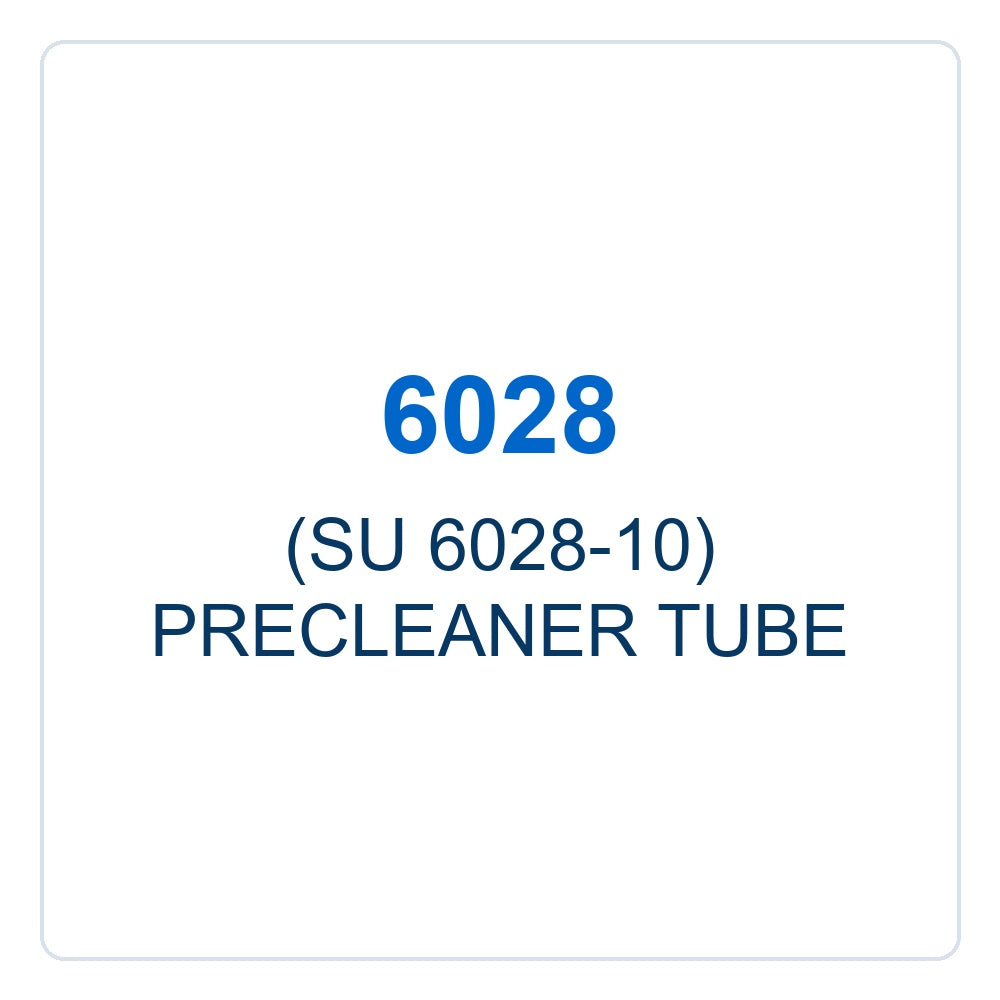 Walker Part # 6028 : (SU 6028-10) PRECLEANER TUBE