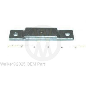 Walker Part # 6050-1 : TEE GEARBOX MOUNT BAR