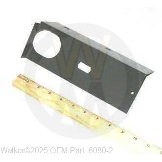 Walker Part # 6080-2 : (OB) Eng. Air Duct/Lower Half