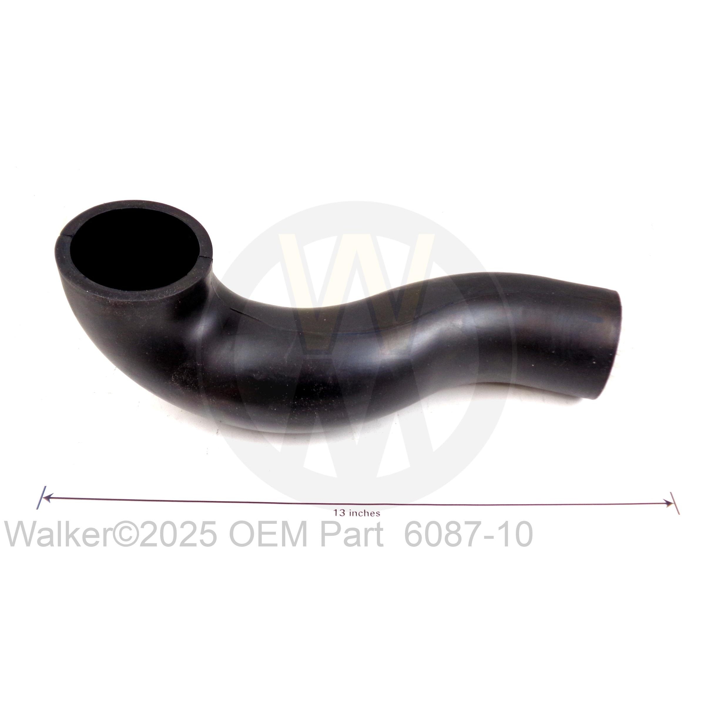 Walker Part # 6087-10 : Air Intake Hose/MC23i