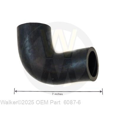 Walker Part # 6087-6 : Air Intake Hose/MC19