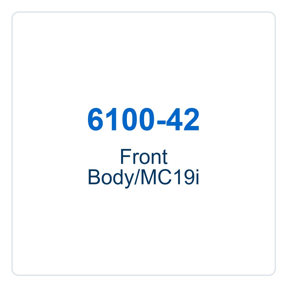 Walker Part # 6100-42 : Front Body/MC19i