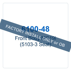 Walker Part # 6100-48 : Front Body MC19i (5103-3 Seat)