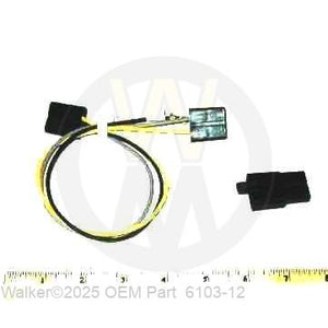 Walker Part # 6103-12 : (OB) Wire Harness/SS, C/S/T