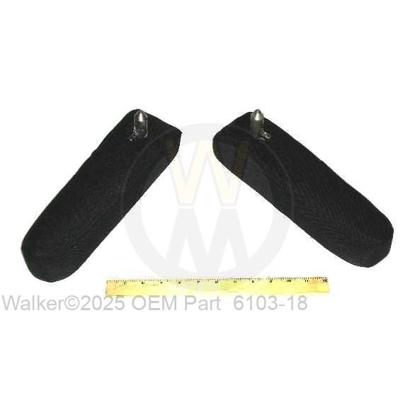 Walker Part # 6103-18 : Armrest Kit Cordura Pair (Left & Right)