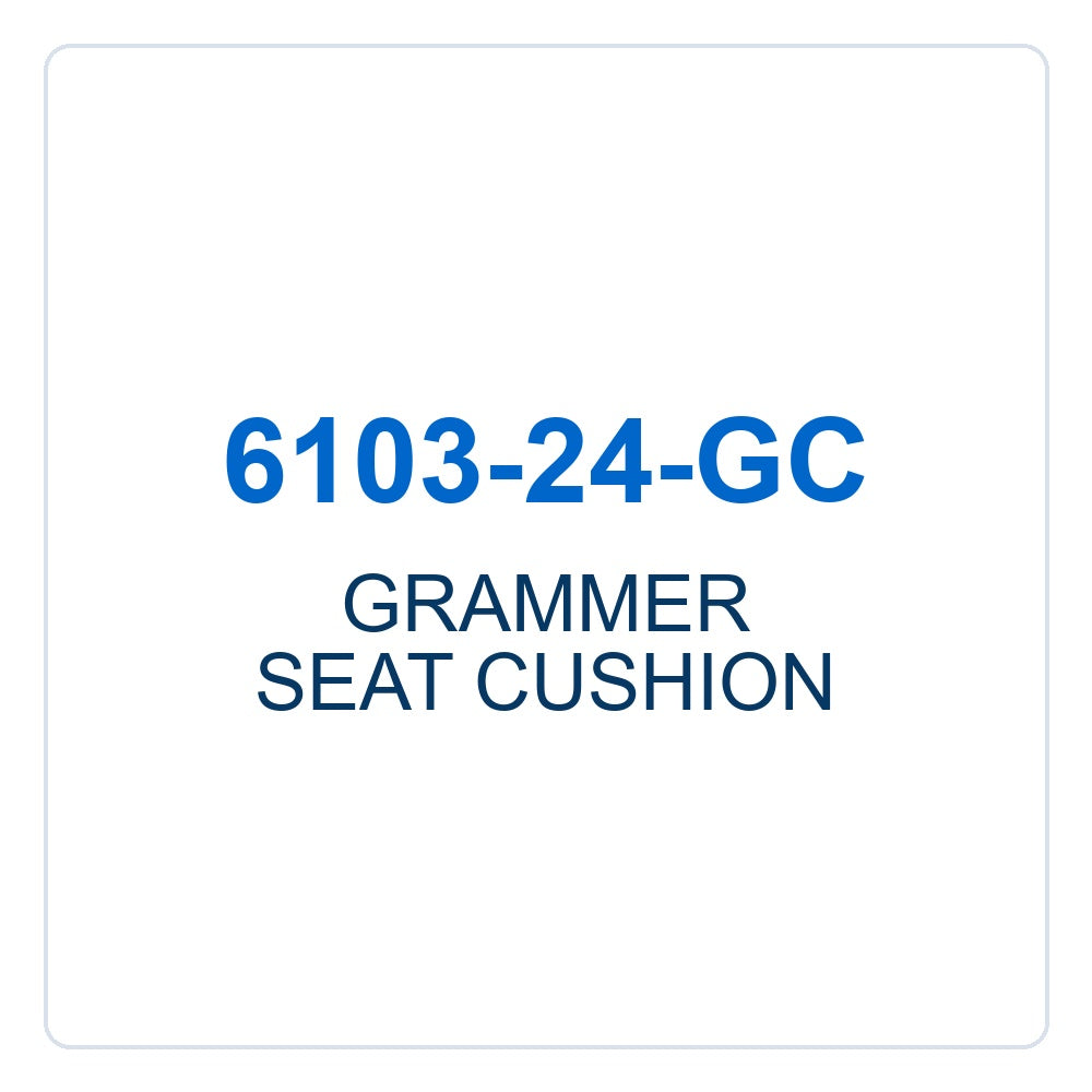 Walker Part # 6103-24-GC : GRAMMER SEAT CUSHION