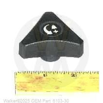 Walker Part # 6103-30 : Weight Adj. Handle - Suspension Seat