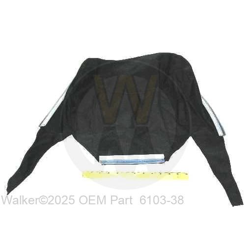 Walker Part # 6103-38 : (OB) Comfort Seat Bttm Cover (Cordura)