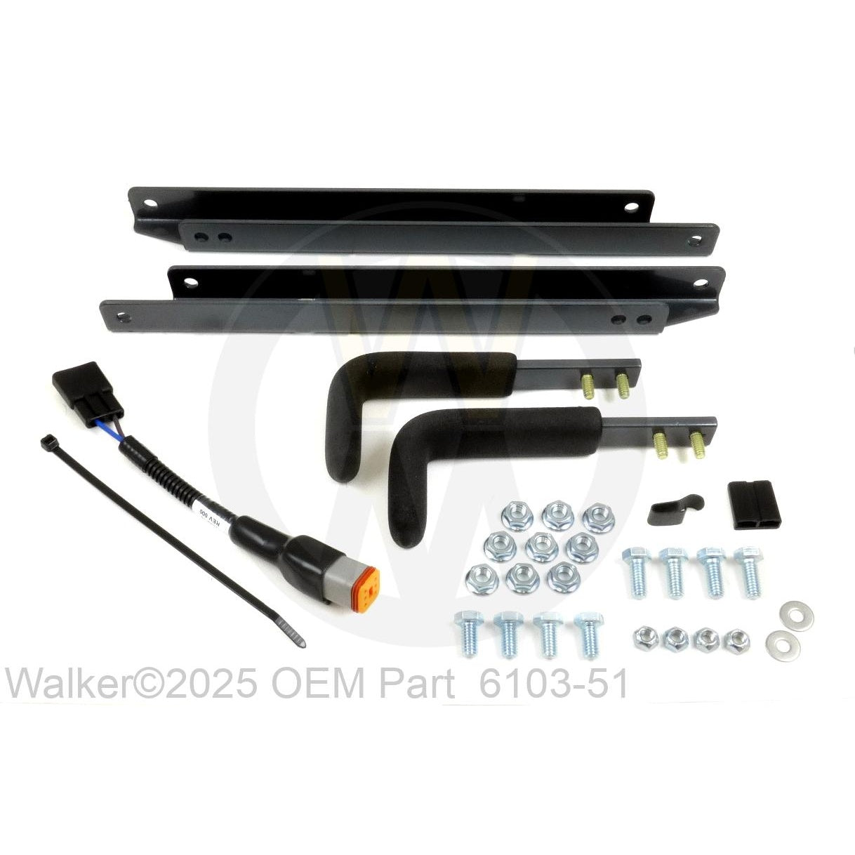 Walker Part # 6103-51 : Suspension Seat Kit MB23/MB27i (Suspension Seat Not Included)