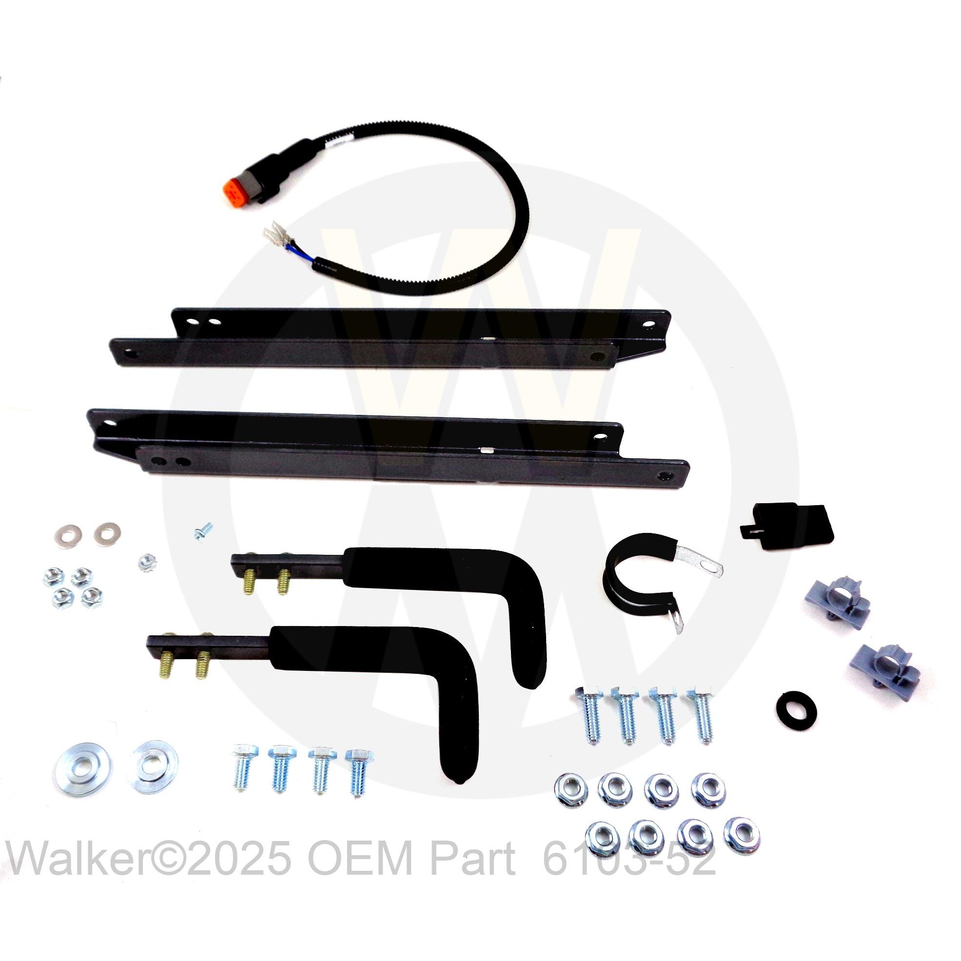 Walker Part # 6103-52 : Suspension Seat Kit MC19 - Susp Seat not included.