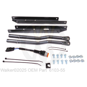 Walker Part # 6103-55 : Suspension Seat Kit MC23i Suspension Seat Not Included