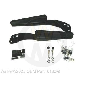 Walker Part # 6103-9 : (OB)ARMREST KIT/SS