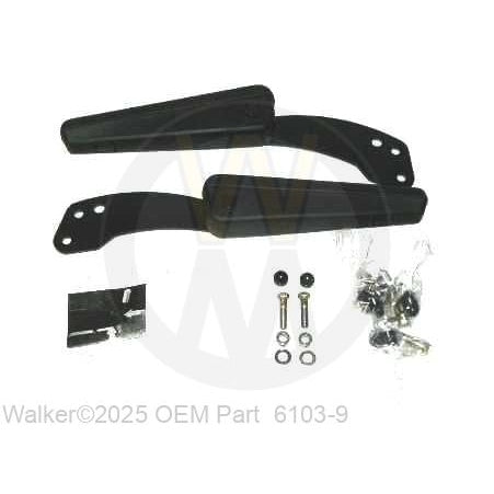 Walker Part # 6103-9 : (OB)ARMREST KIT/SS