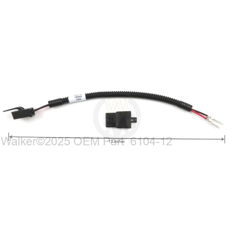 Walker Part # 6104-12 : Adapter Harness/MB/MS/MC (Includes Housing Plug)