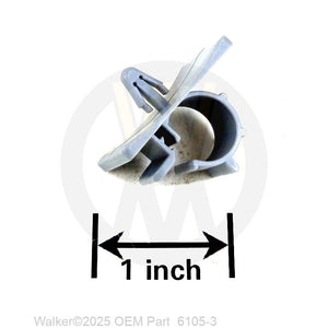 Walker Part # 6105-3 : HARNESS CLIP