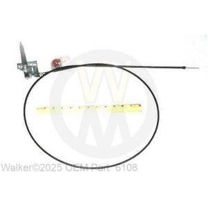 Walker Part # 6108 : (NR) Throttle Cntrl&Cable Assy
