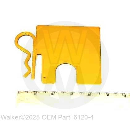 Walker Part # 6120-4 : GUARD PLATE W/PIN