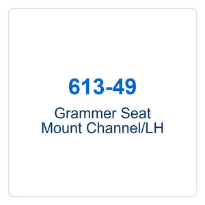 Walker Part # 613-49 : Grammer Seat Mount Channel/LH