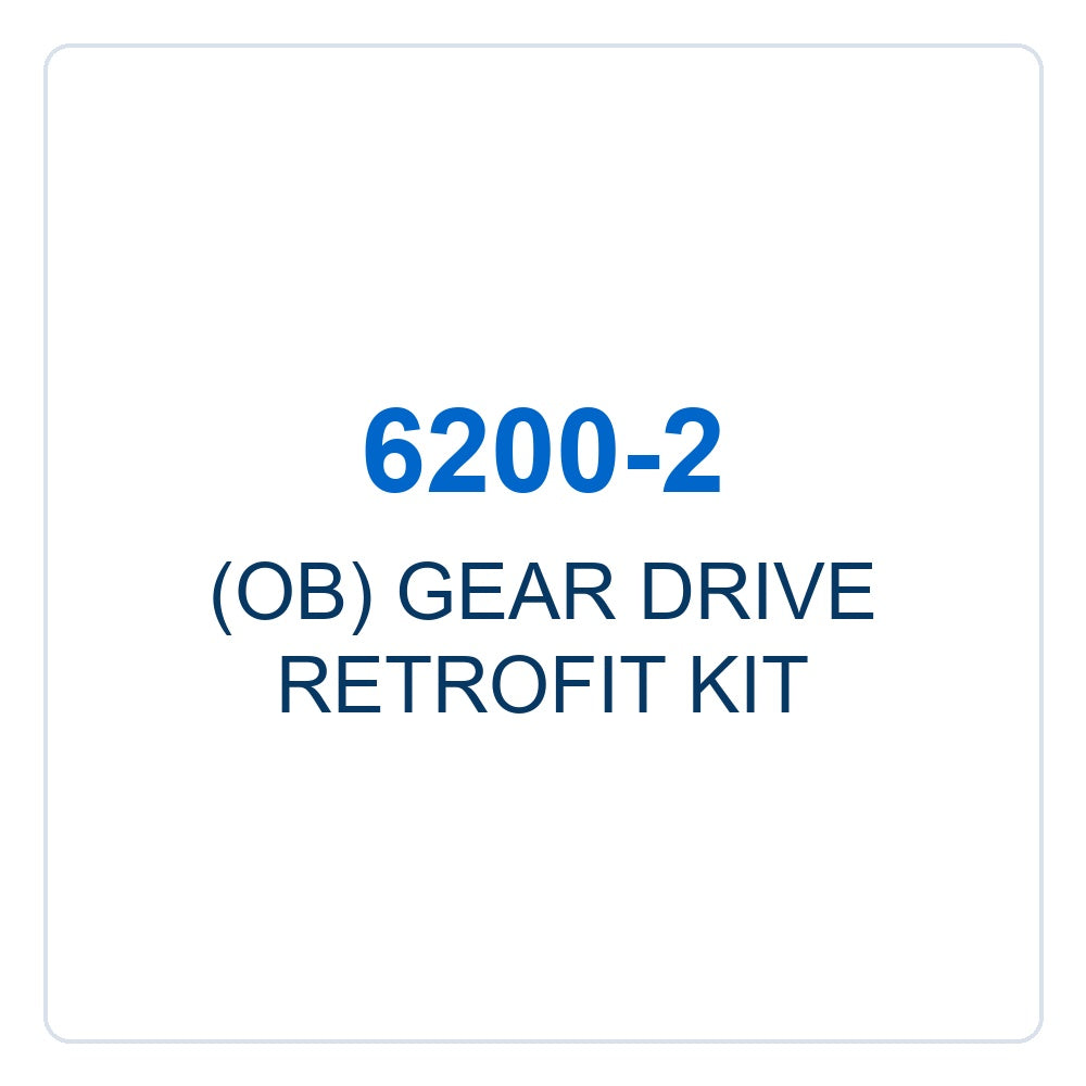 Walker Part # 6200-2 : (OB) GEAR DRIVE RETROFIT KIT