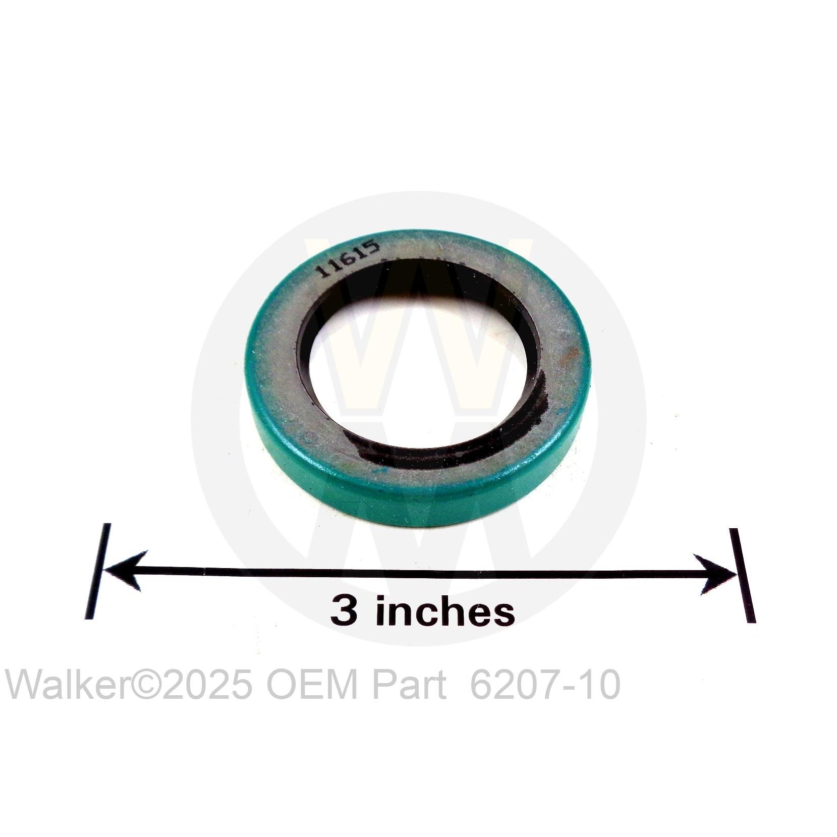 Walker Part # 6207-10 : OIL SEAL (11615)
