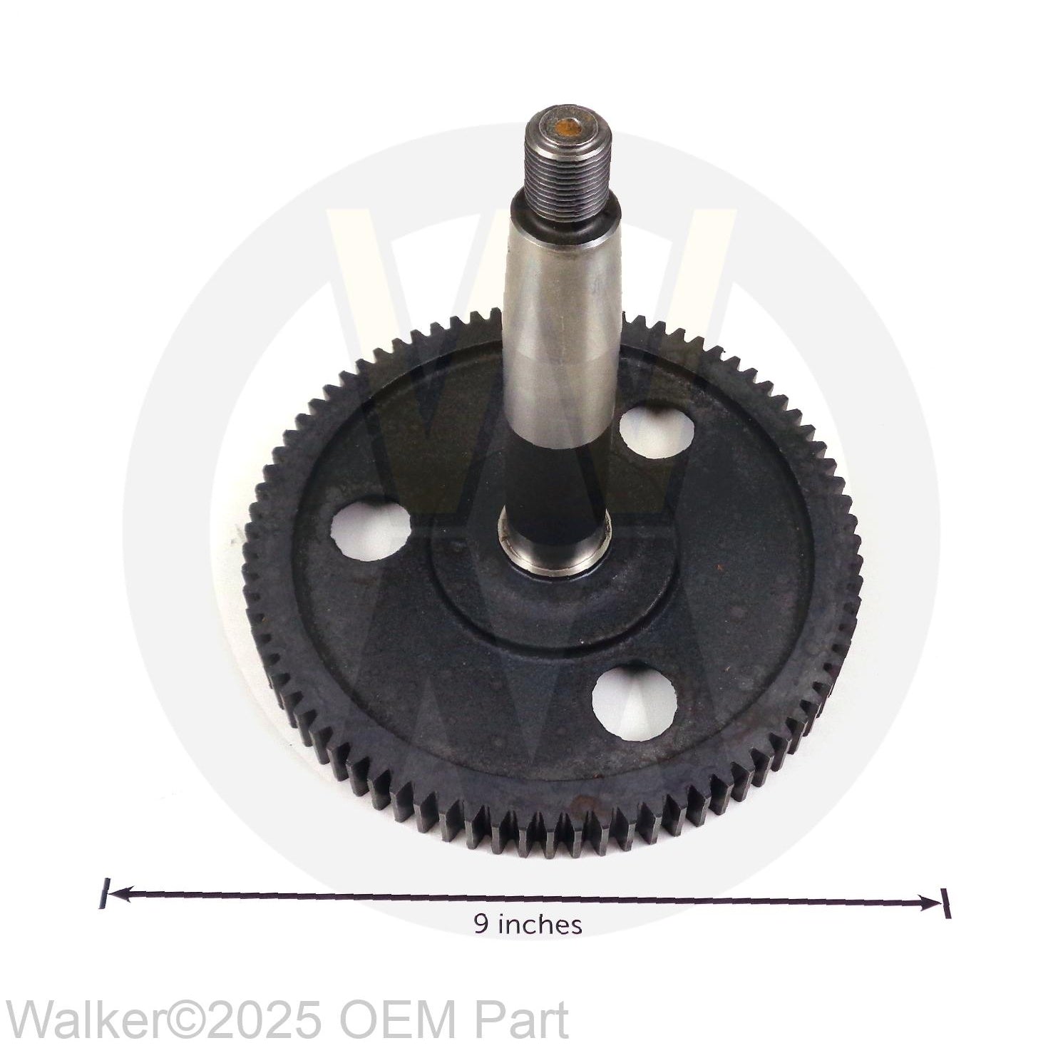 Walker Part # 6207-3 : GEAR & AXLE (W6200GAM)