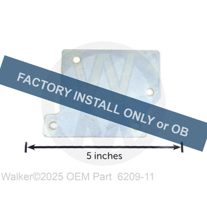 Walker Part # 6209-11 : Bridge Spacer Plate