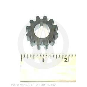Walker Part # 6233-1 : PINION GEAR (FITS P/N 6200-3-9)