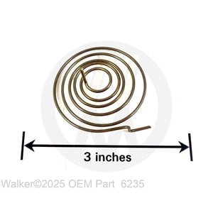 Walker Part # 6235 : SPRING, BELT TENSION CAM