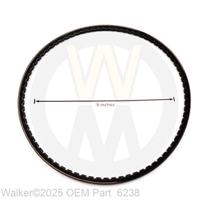Walker Part # 6238 : DRIVE BELT (3VX345)